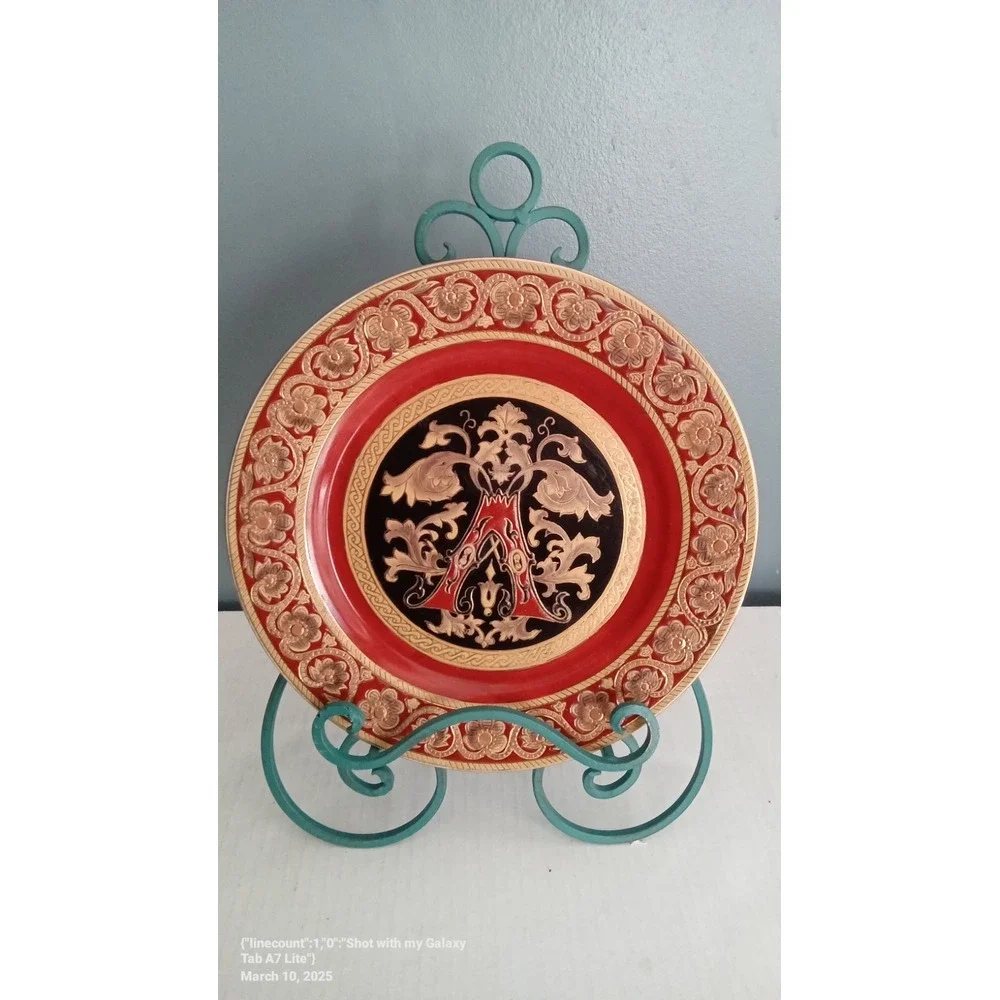 Vintage‎ Winterthur By Oriental Accent Decorative Plates 4pcs